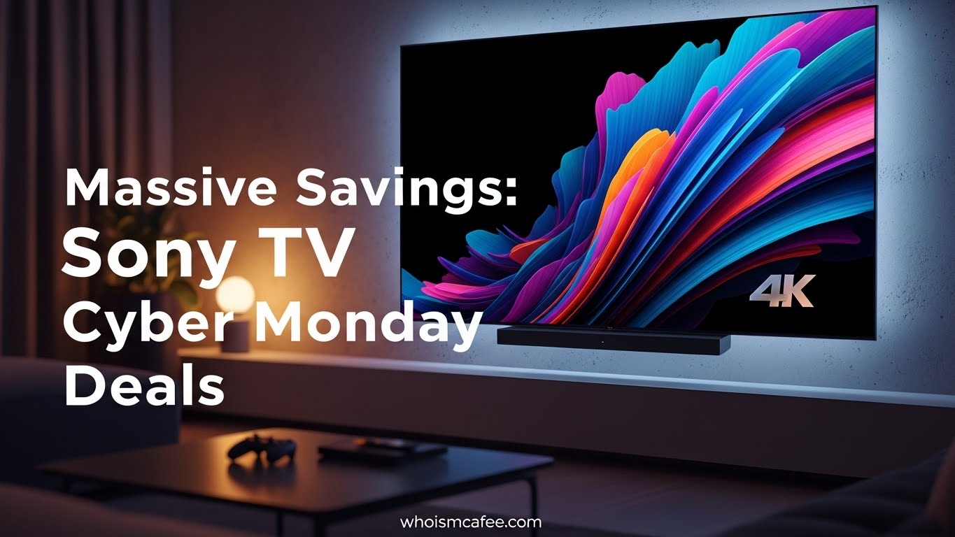Massive Savings: 5 Sony TV Cyber Monday Deals December 2025