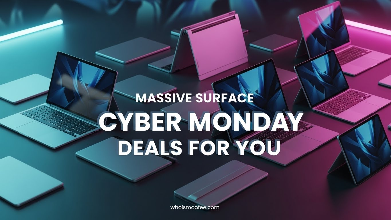 Top 10 Surface Cyber Monday Deals: 41% Off December 2025