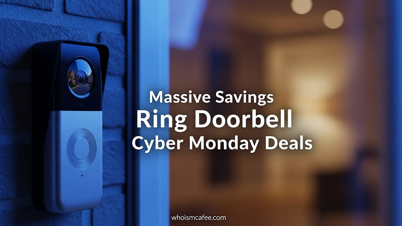 Top 5+ Ring Doorbell Cyber Monday Deals & Sales