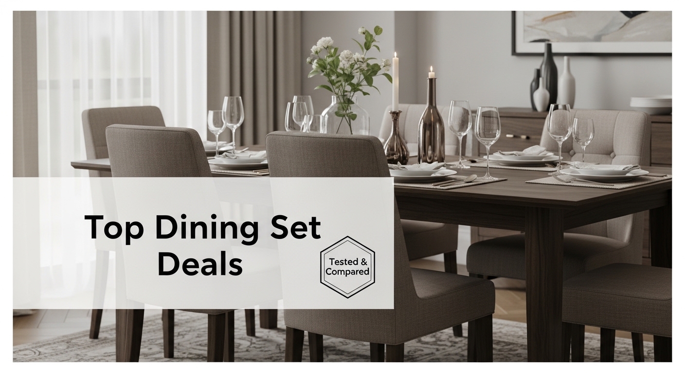 Best Dining Set Deals 2026: 12 Sets Tested & Compared