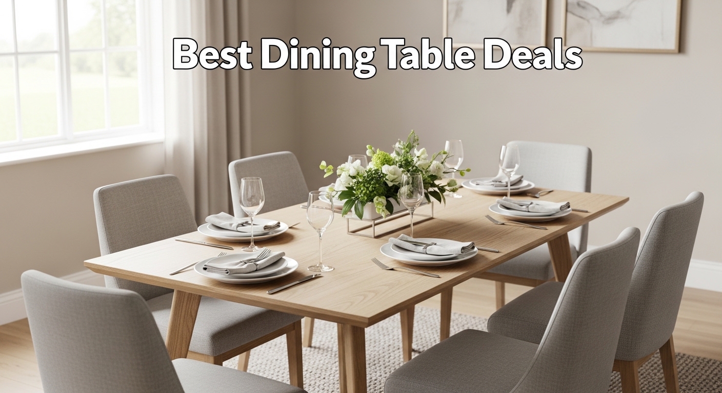 Best Dining Table Deals 2026: 12 Sets with Real Savings