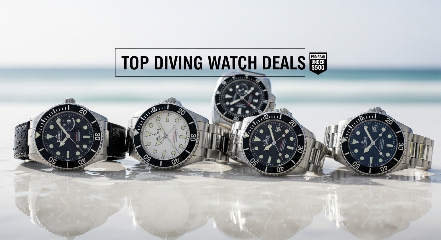 Best Diving Watch Deals 2026: 12 Pros Under $500