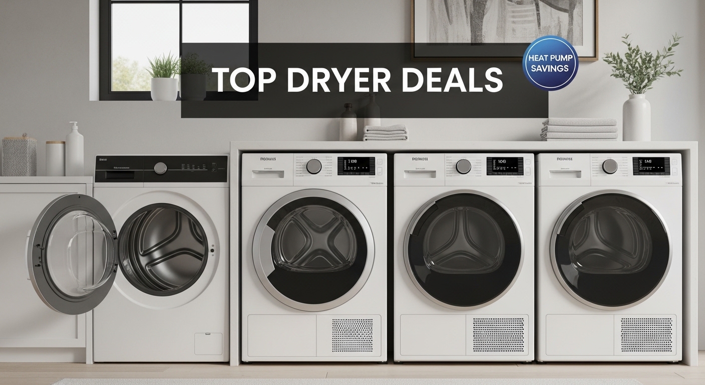 Best Dryer Deals 2026: 12 Models with Heat Pump Tech