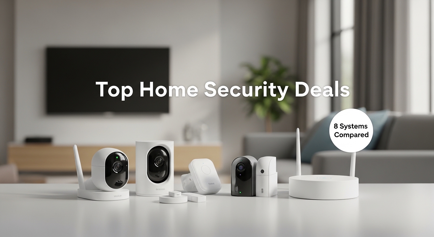 Best Home Security System Deals 2026: 8 Systems Compared