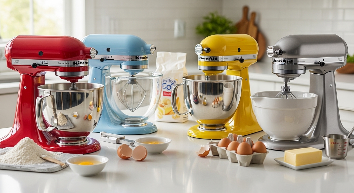 Best KitchenAid Mixer Deals 11 Models Compared & Reviewed