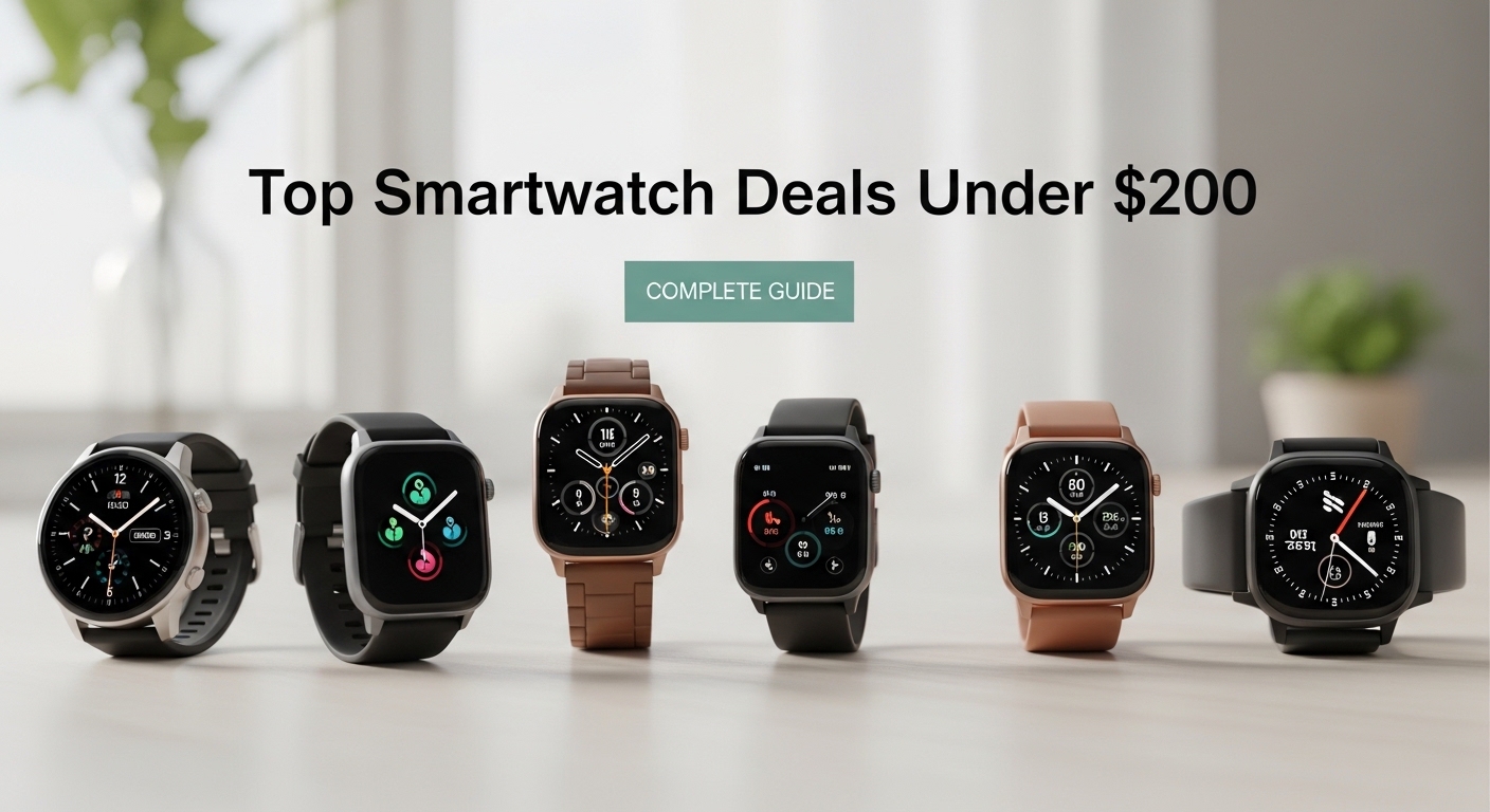 Best Smartwatch Under $200 Deals 2026: Complete Guide