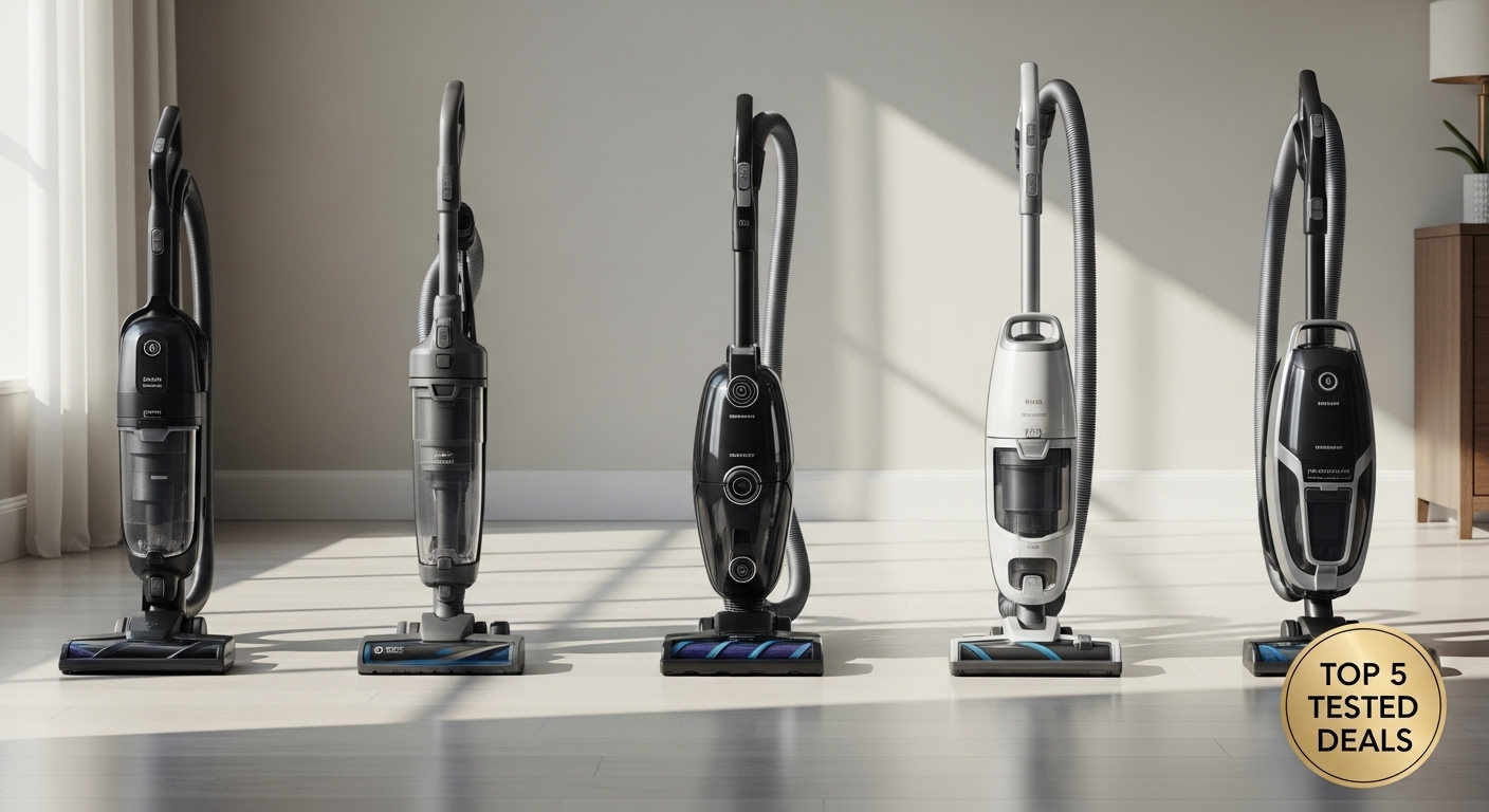 Best Vacuum Cleaner Deals – 5 Models Tested for Value