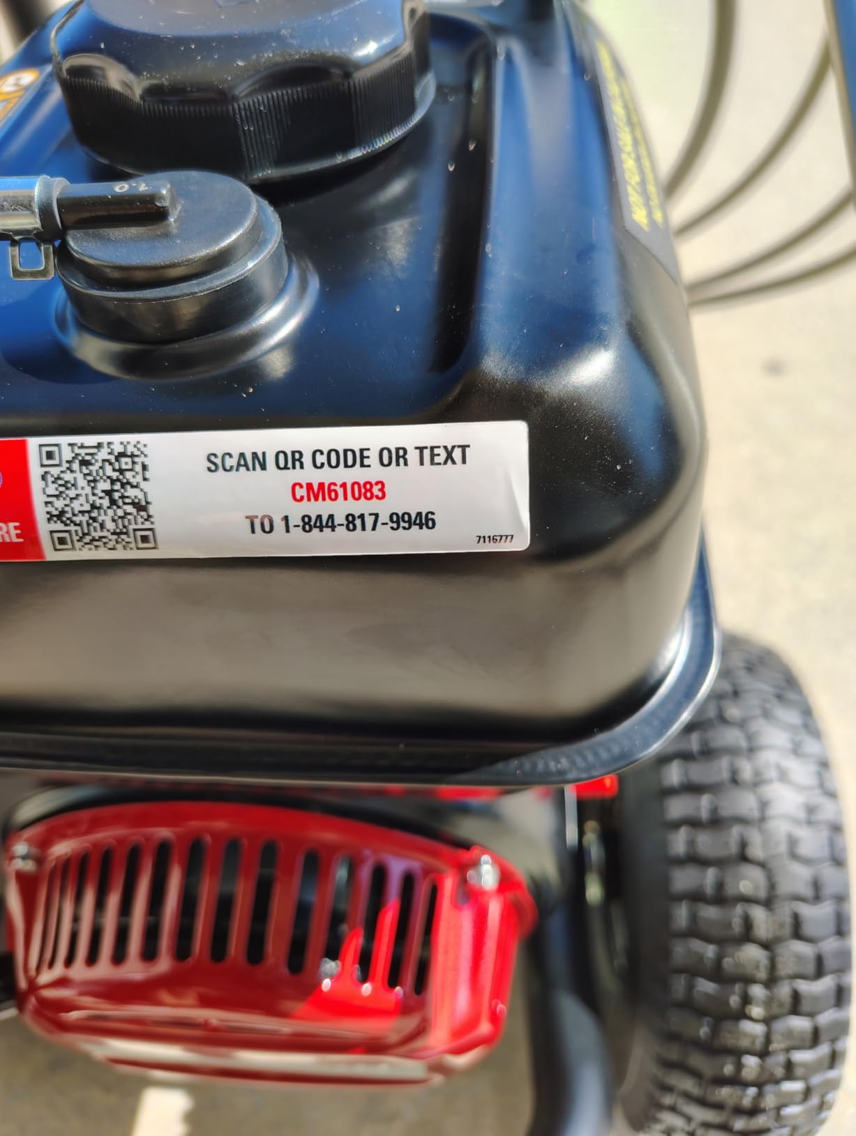 Simpson Clean Machine 3400 PSI Gas Pressure Washer, 2.5 GPM, CRX engine customer photo 1