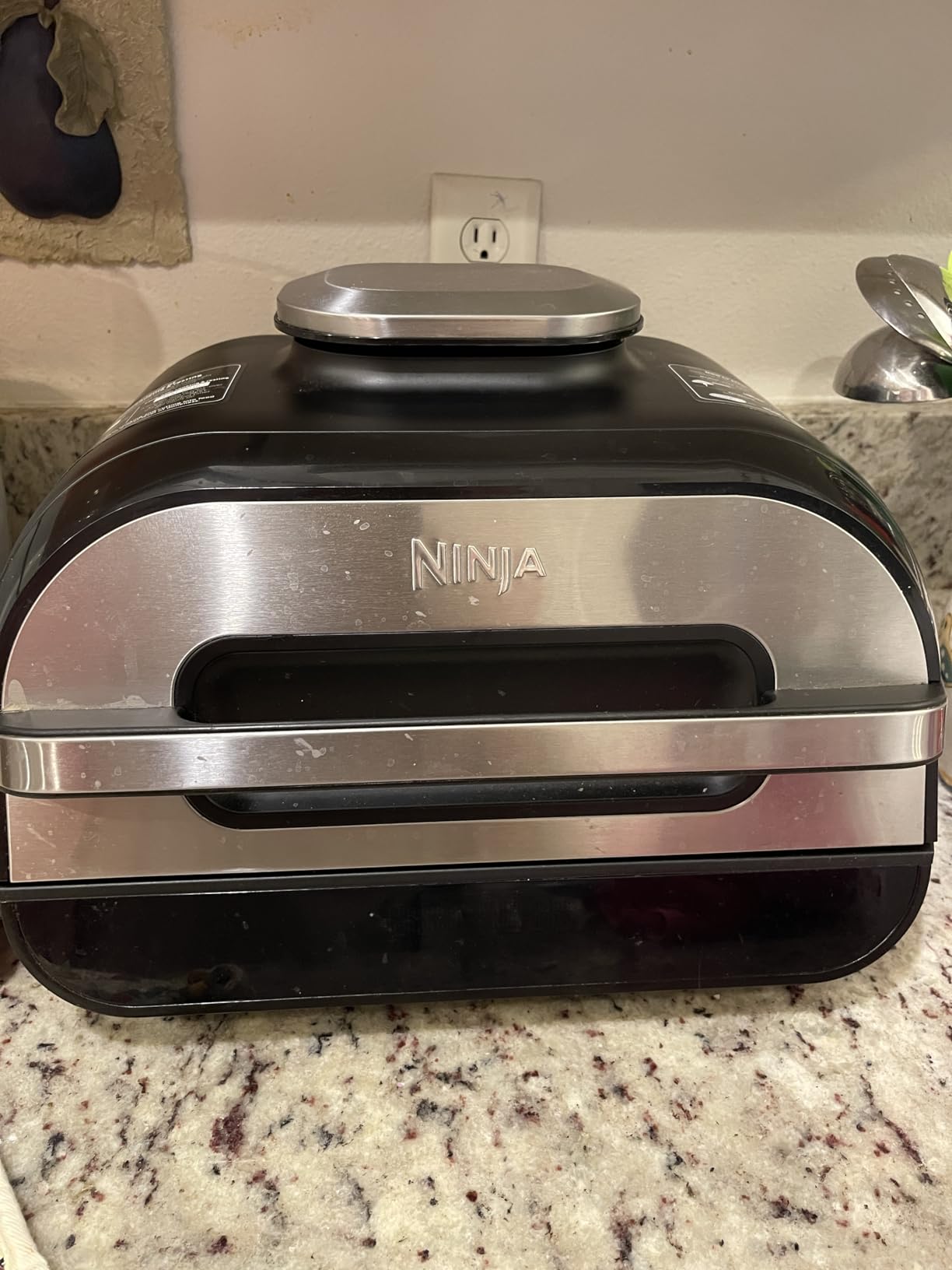 Ninja Foodi Smart XL 6-in-1 Indoor Grill & Air Fryer, Black/Silver, FG551 customer photo 1