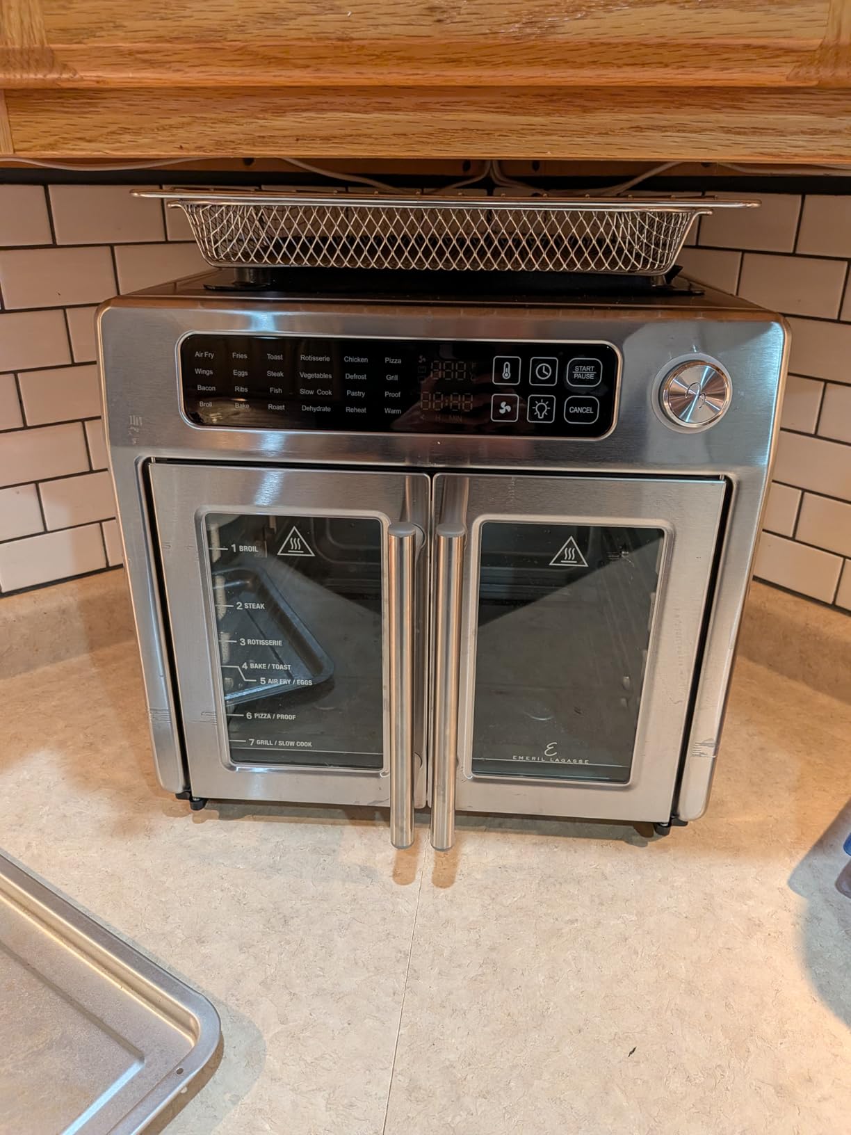 Emeril Lagasse 26QT French Door Multi-Function Air Fryer Toaster Oven customer photo 1