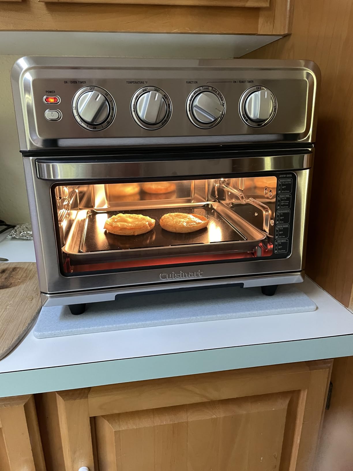 Cuisinart Air Fryer Toaster Oven TOA-70NAS, 1800W, 8-in-1 with Air Fry, Convection, Broil & Warm customer photo 1