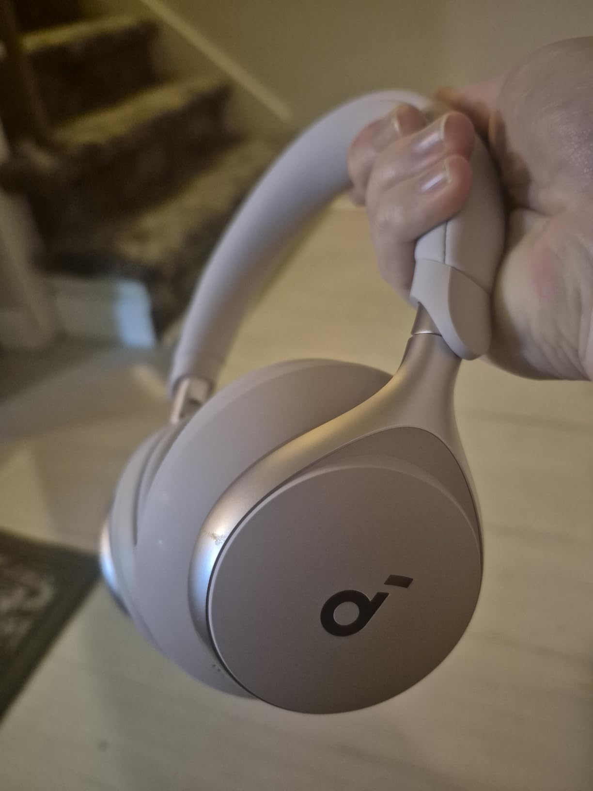 Soundcore by Anker, Space One, Active Noise Cancelling Headphones, 2X Stronger Voice Reduction, 40H ANC Playtime, App Control, LDAC Hi-Res Wireless Audio, Comfortable Fit, Clear Calls, Bluetooth 5.3 customer photo 2