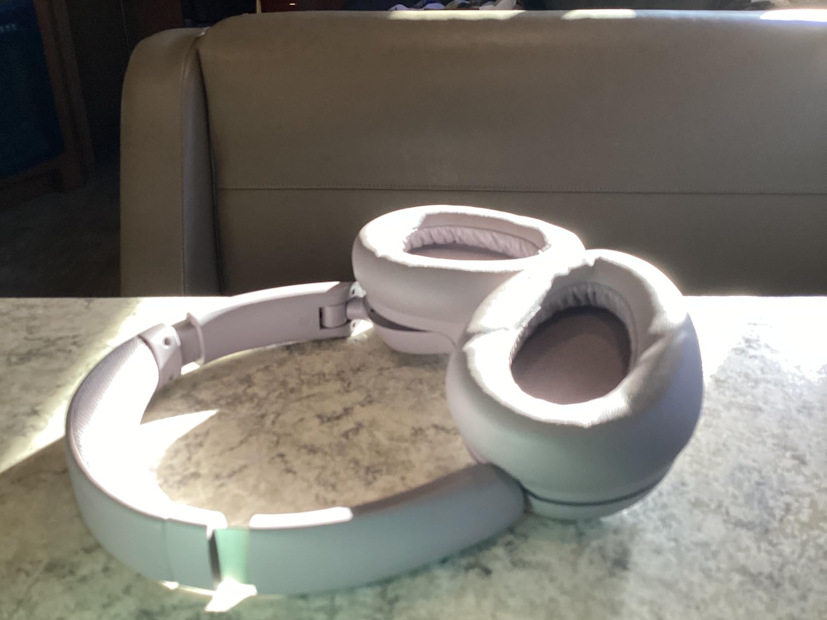 JLab JBuds Lux ANC Wireless Headphones, Mauve, Hybrid Active Noise Cancelling, Customizable Sound, Spatial Audio Compatible, Premium Over-Ear Bluetooth Headset customer photo 1