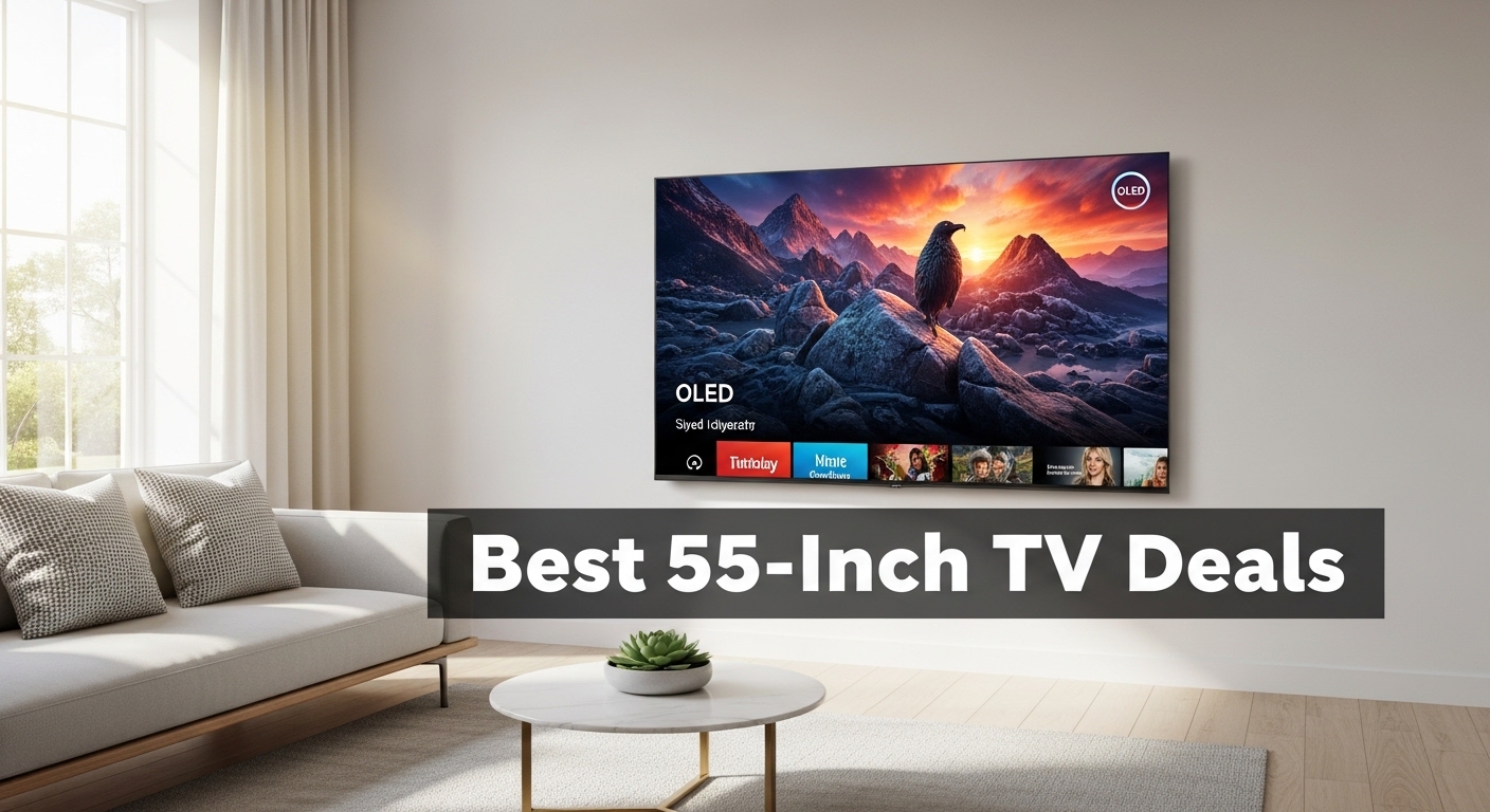Best 55-Inch TV Deals 2026: Budget to OLED Picks