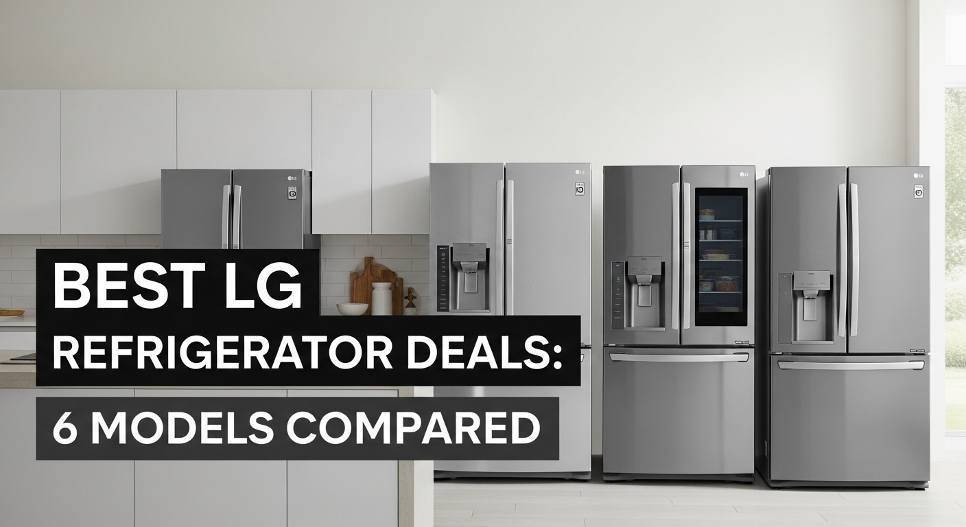 Best LG Refrigerator Deals: 6 Models Compared 2026