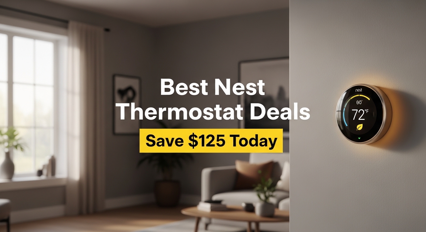 Best Nest Thermostat Deals Save $125 Today 2026