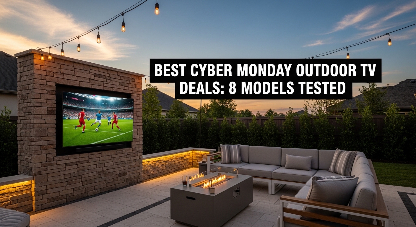 Best Cyber Monday Outdoor TV Deals 2026: 8 Models Tested
