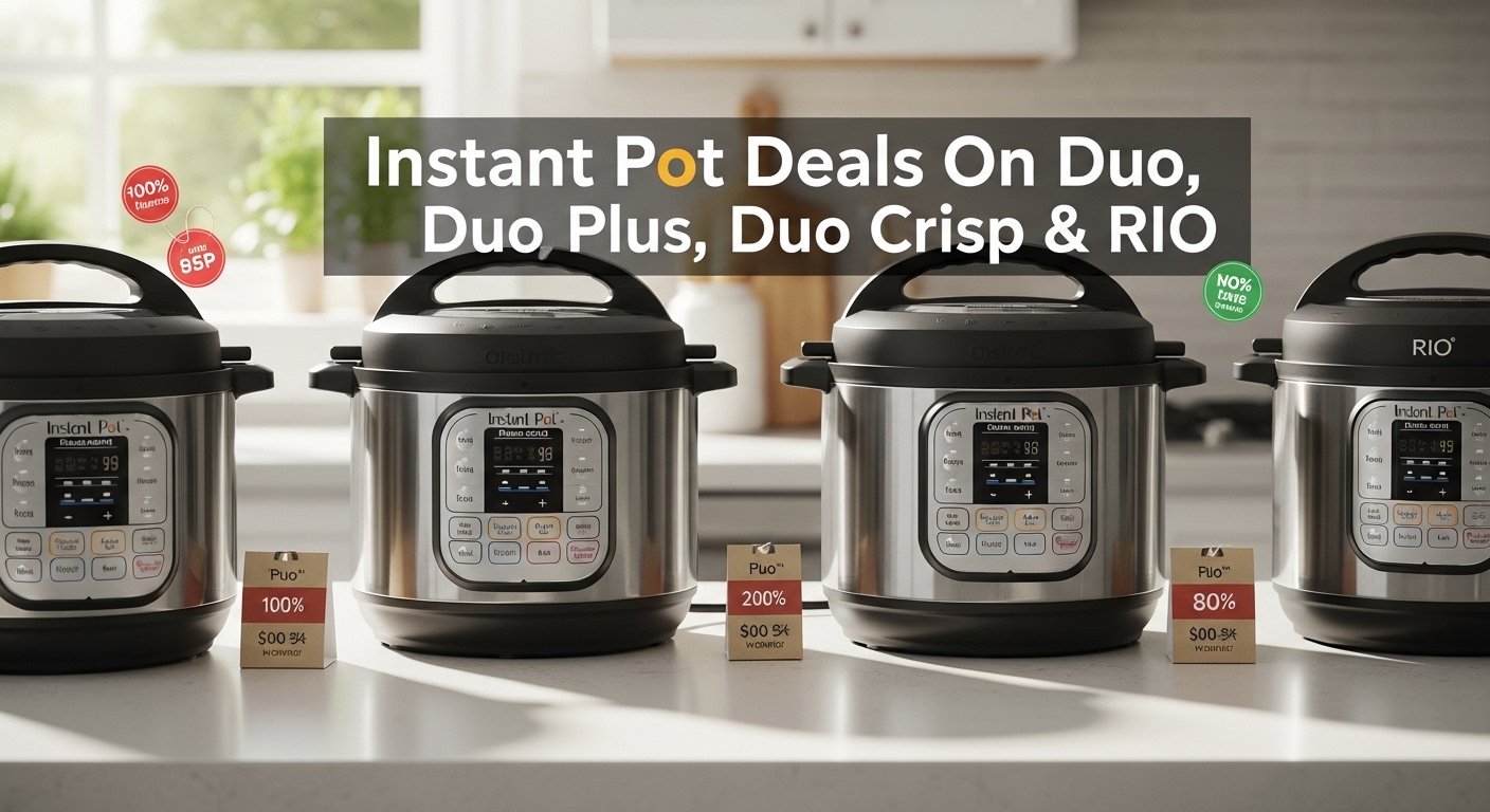 Instant Pot Deals On Duo, Duo Plus, Duo Crisp & RIO 2026