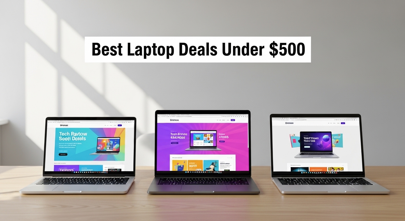Best Laptop Deals Under $500 2026: 12 Models Tested