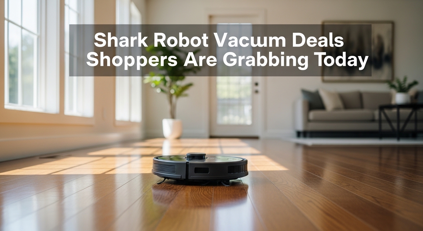 Shark Robot Vacuum Deals Shoppers Are Grabbing Today 2026