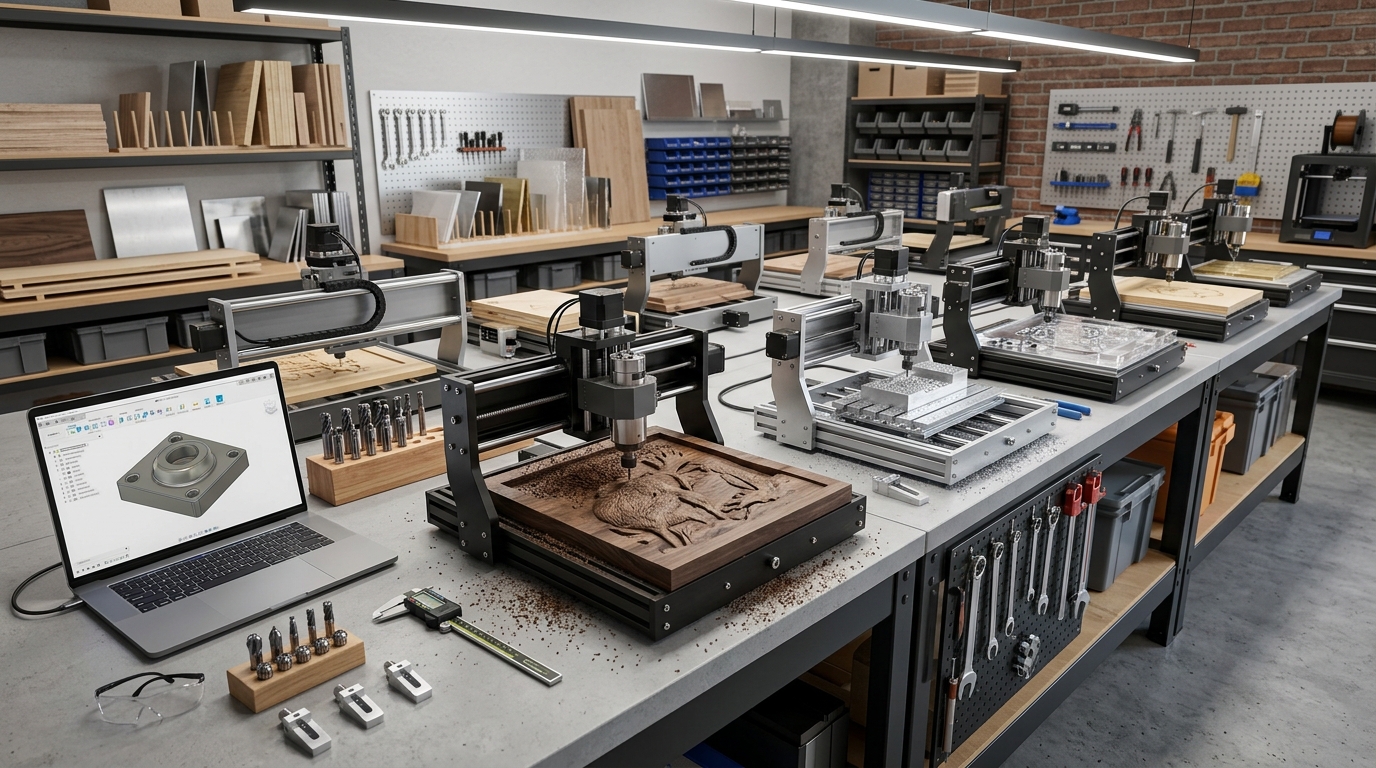 10 Best Desktop CNC Machines (August 2026) – Tested & Reviewed