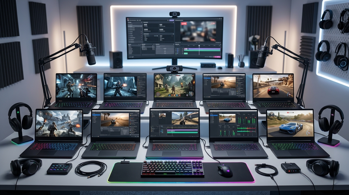10 Best Gaming Laptops for Streaming (August 2026) Tested