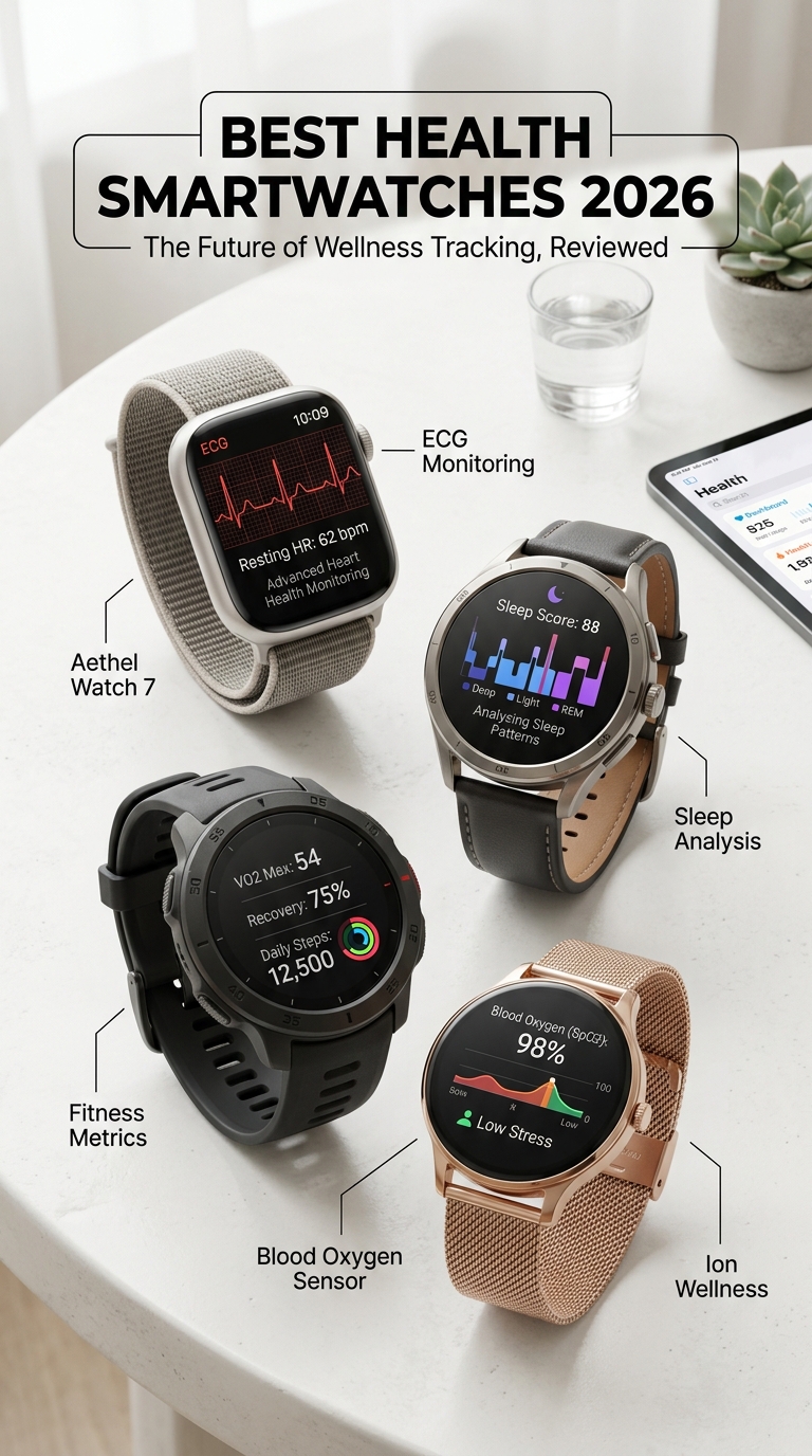 12 Best Smartwatches for Health Monitoring (August 2026)