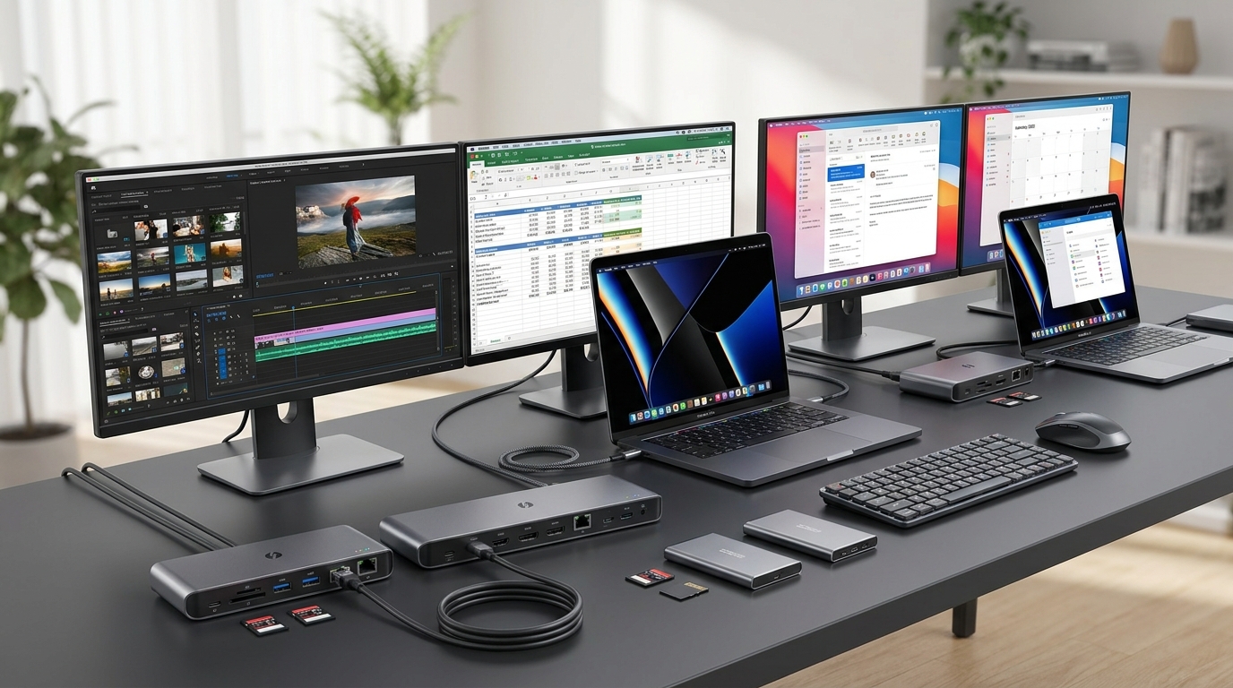12 Best Thunderbolt Docking Stations for MacBooks (August 2026)