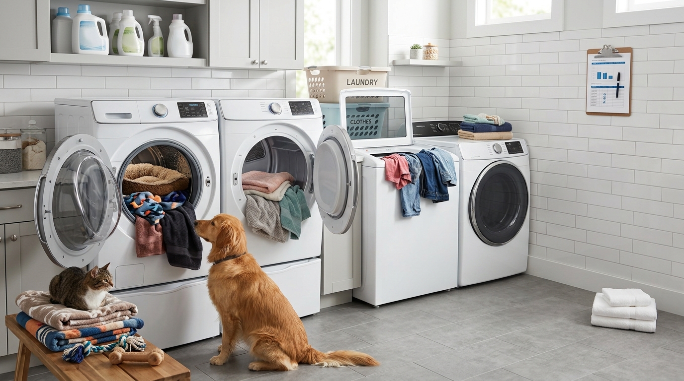 8 Best Washing Machine For Pet Owners (August 2026) – Top Picks & Reviews
