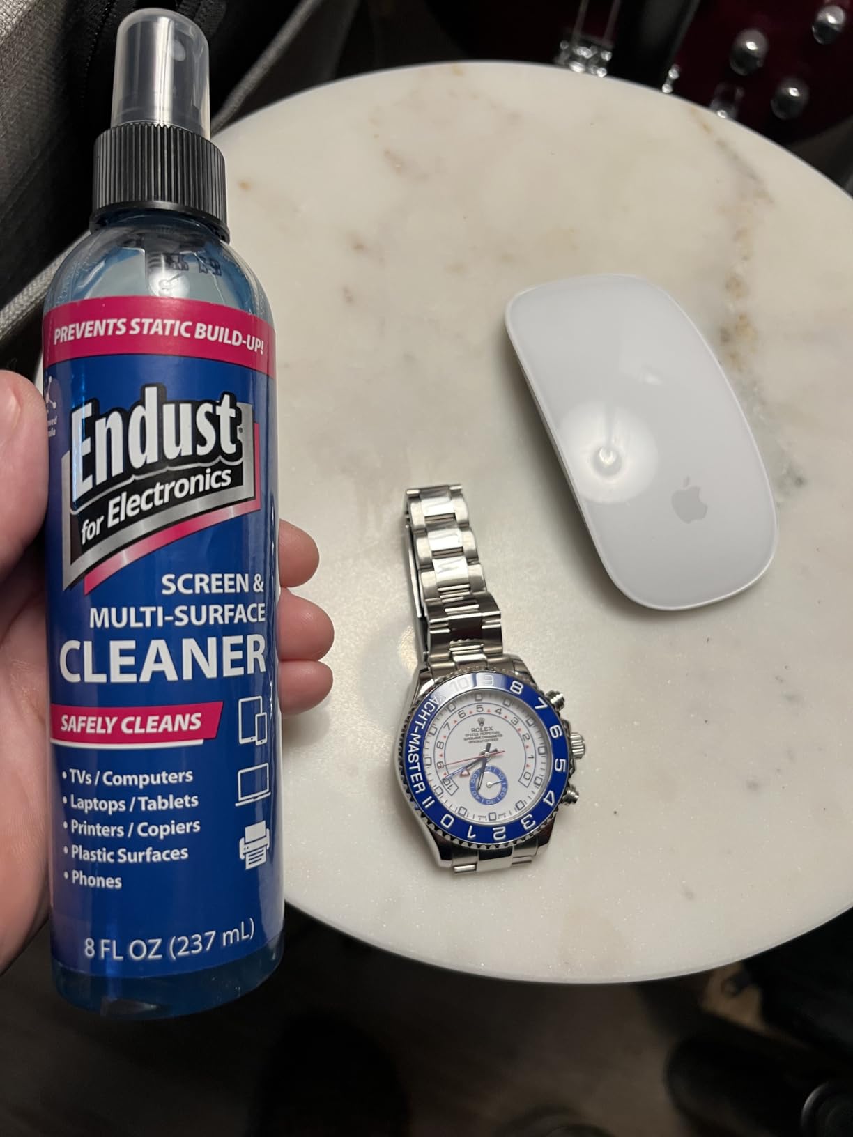 Endust for Electronics; Anti-Static, Screen & Multi-Surface Cleaner Pump Spray; Alcohol Free, Ammonia Free; 8 Fl oz (097000) customer photo 2
