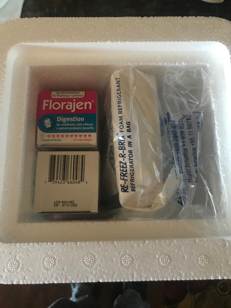 Florajen3 Digestion High Potency Refrigerated Probiotics - Restores Balance in Digestive System - for Antibiotic Side Effects - 60 Capsules customer photo 1