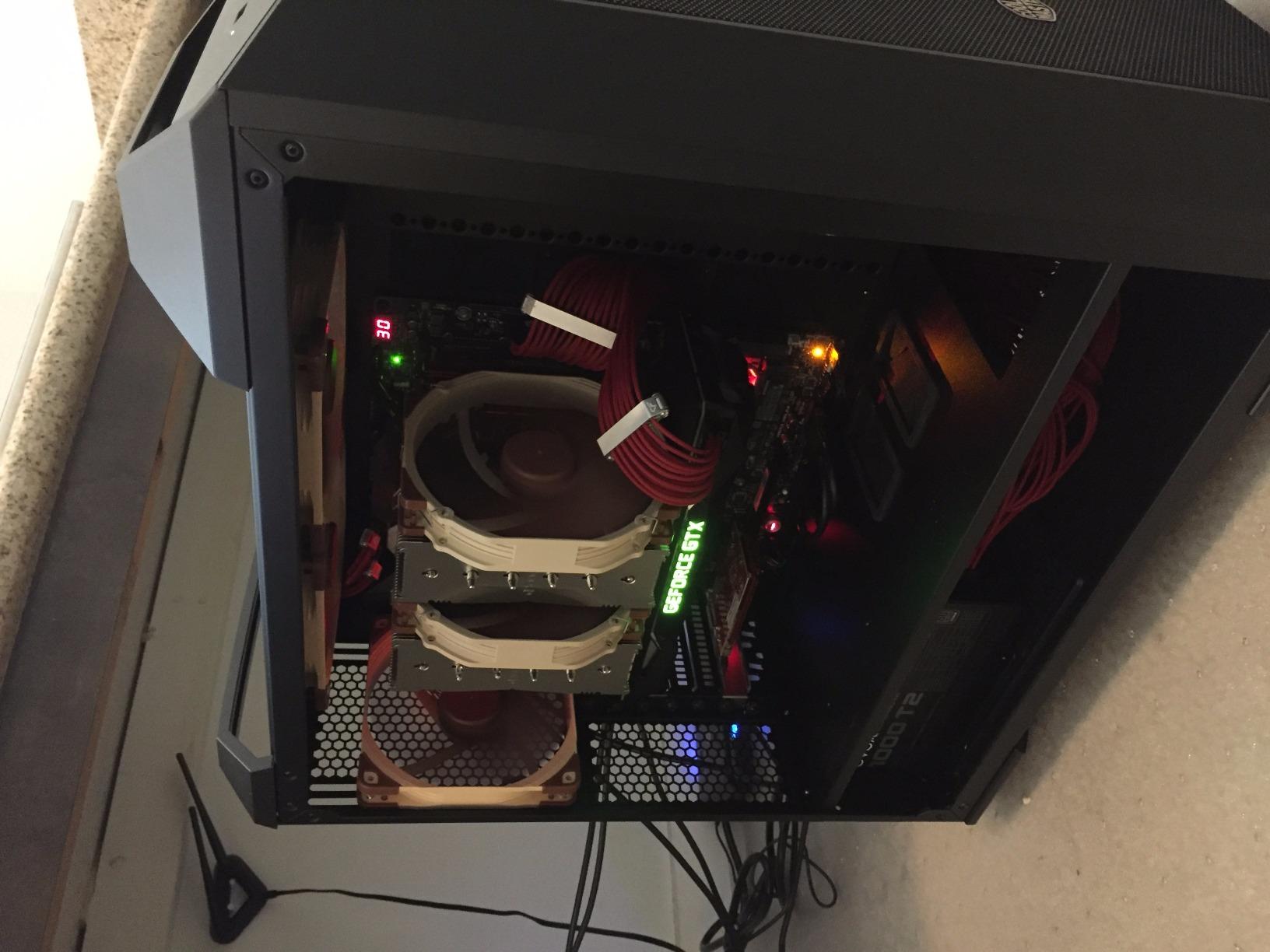 Noctua NH-D15, Premium CPU Cooler with 2X NF-A15 PWM 140mm Fans (Brown) customer photo 1