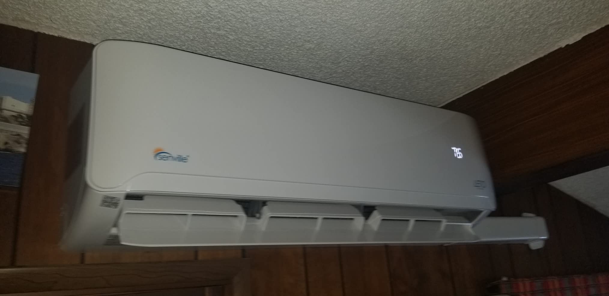 LETO Series Mini Split Air Conditioner Heat Pump, 18000 BTU 208/230V, Inverter, Works with Alexa, SEER2 19, 1.5 Ton, White customer photo 2