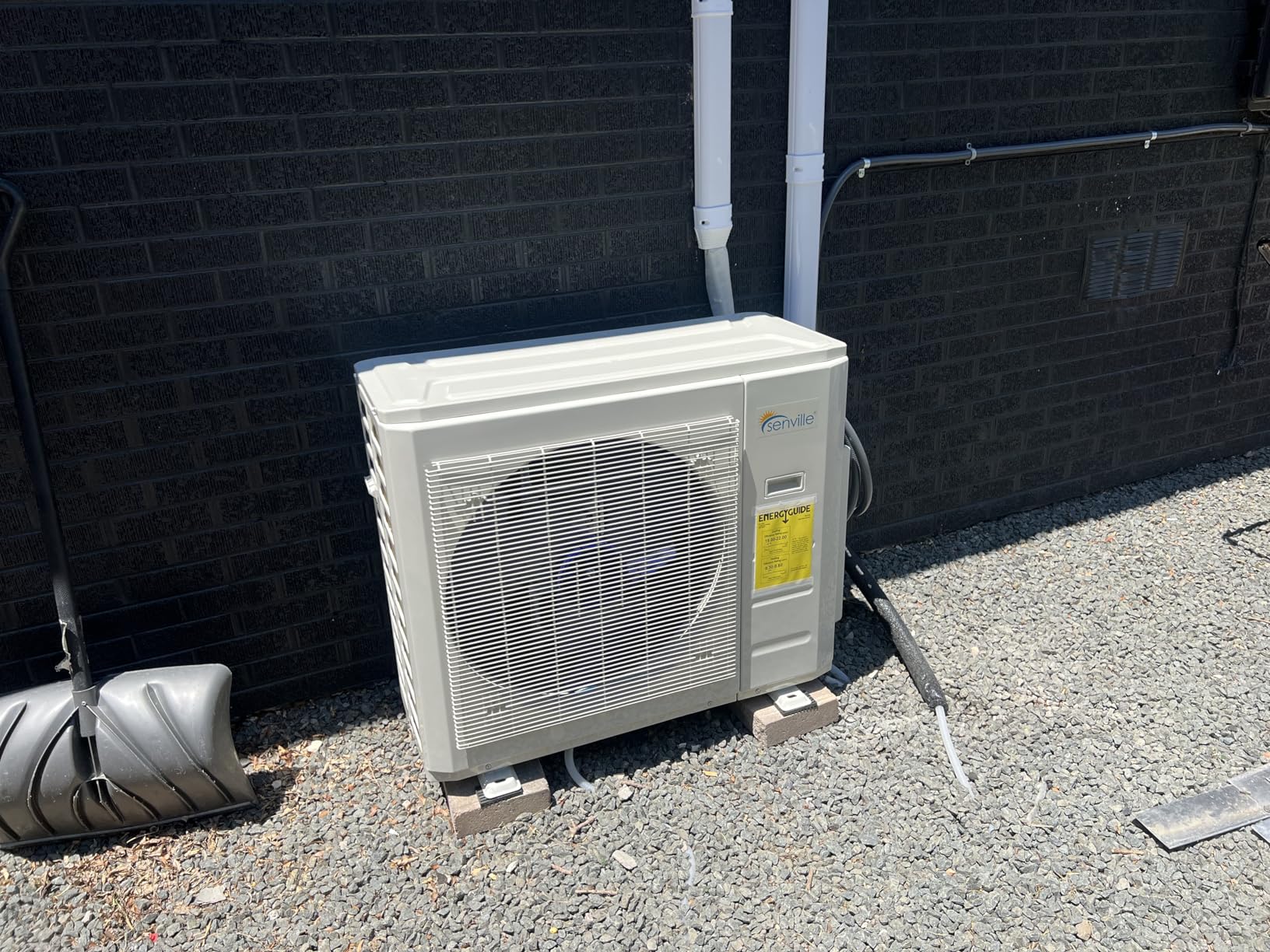 18000 BTU Dual Zone Mini Split Air Conditioner Heat Pump, 1.5 Ton, 2 Zone, Works with Alexa, White customer photo 1