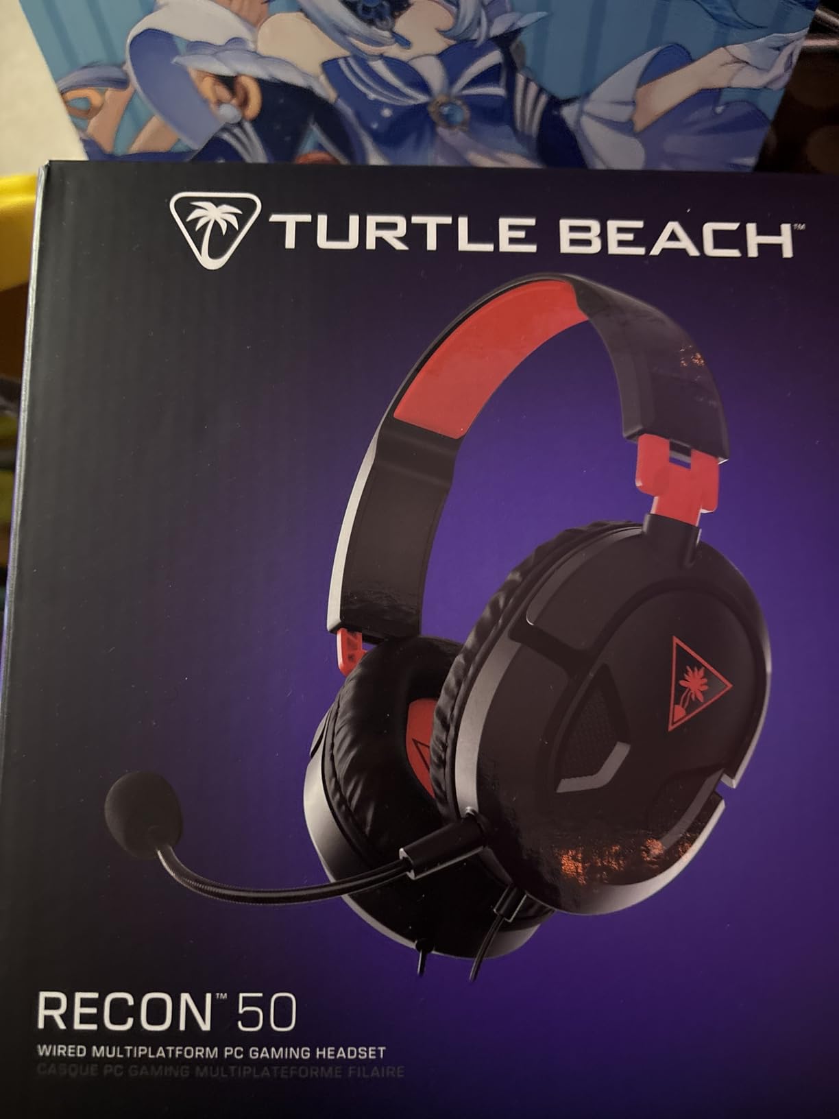 Turtle Beach Recon 50 Wired Gaming Headset - PC, Mac, PS4, PS5, Xbox Series X|S & Xbox One, & Mobile/Tablet with 3.5mm Removable Mic, 40mm Speakers, & In-line Controls - Black customer photo 2