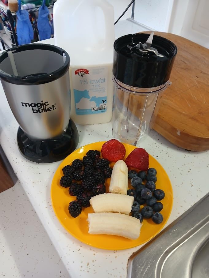 Magic Bullet Blender, Small, Silver, 11 Piece Set customer photo 1
