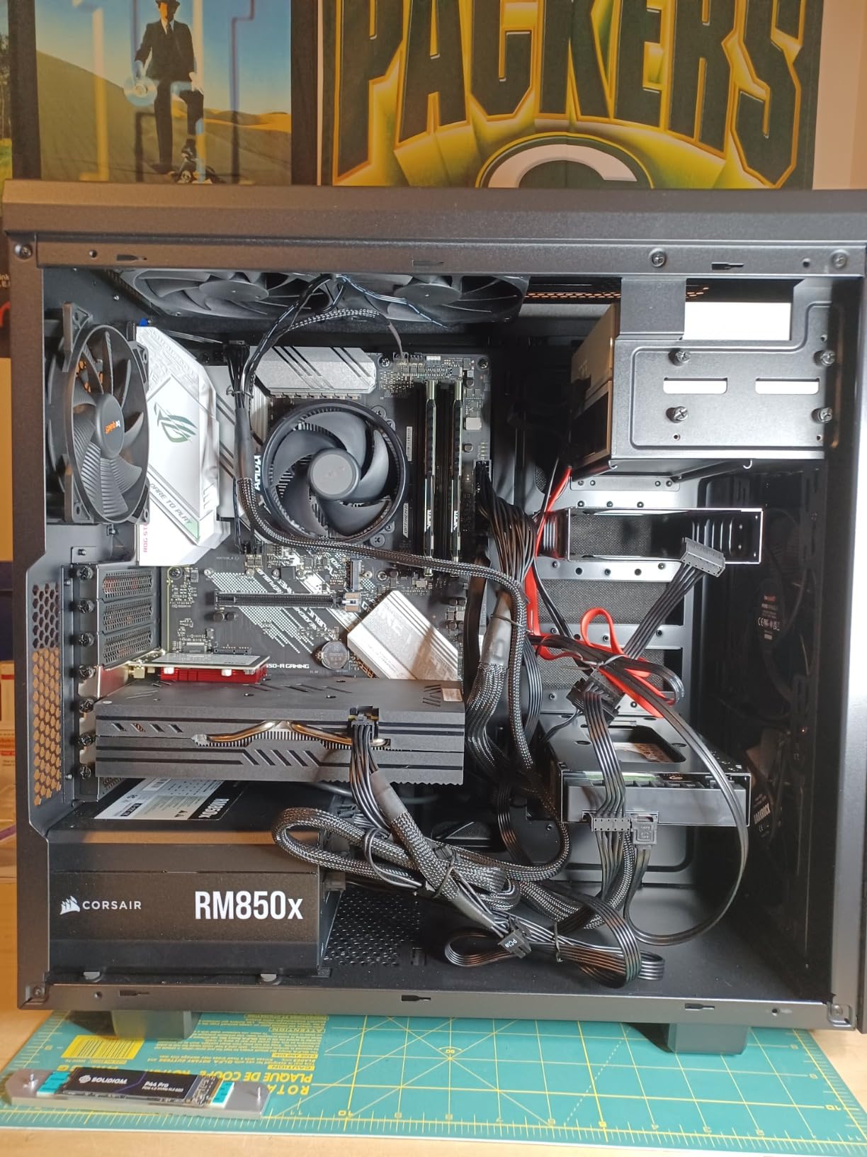 be quiet! Pure Base 600 ATX Midi Tower PC Case | 2 Pre-Installed Pure Wings Fans | Black | BG021 customer photo 1