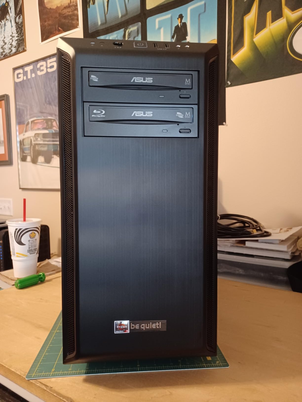 be quiet! Pure Base 600 ATX Midi Tower PC Case | 2 Pre-Installed Pure Wings Fans | Black | BG021 customer photo 2