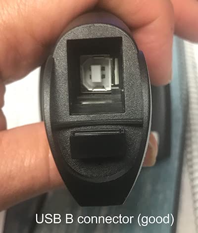 NETUM Bluetooth Barcode Scanner, Compatible with 2.4G Wireless & Bluetooth Function & Wired Connection, Connect Smart Phone, Tablet, PC, CCD Bar Code Reader Work with Windows, Mac,Android (NT-1228BC) customer photo 1
