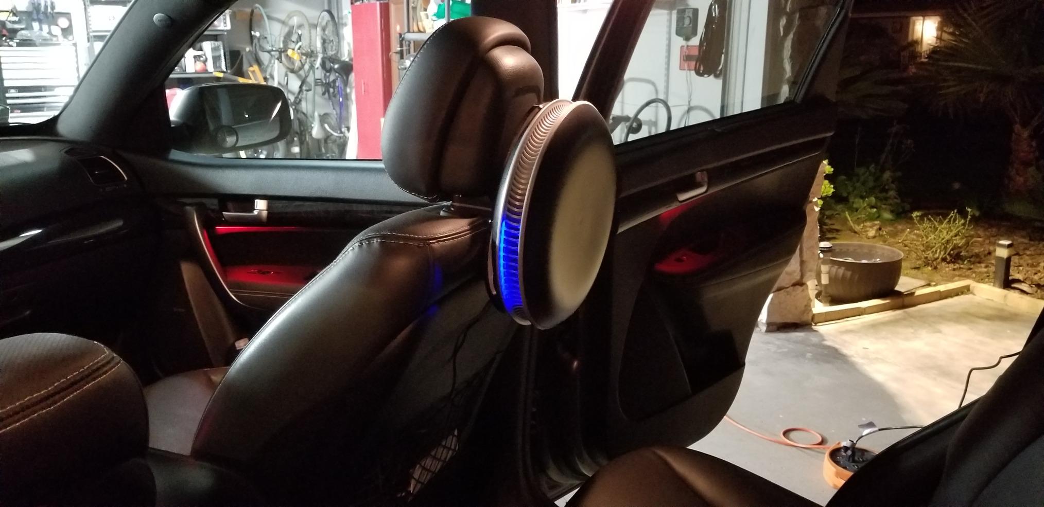 IQAir Atem Car Portable HEPA Air Purifier, Filters for Pollution, Odors, Gases, Car Fumes, and Asthma Triggers, Bacteria, Viruses, Great for Travel or Daily Commute, Swiss Design, Made in Germany customer photo 2