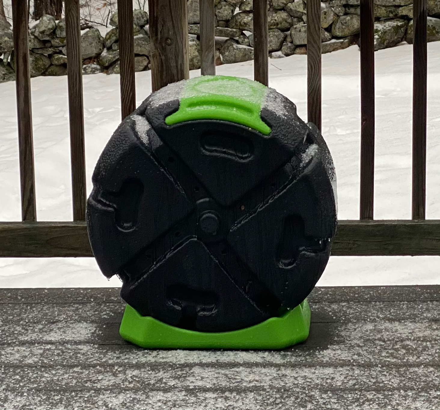 FCMP Outdoor HOTFROG Half Size Rolling Single Chamber Batch Tumbling Composter (19-Gallon) customer photo 2