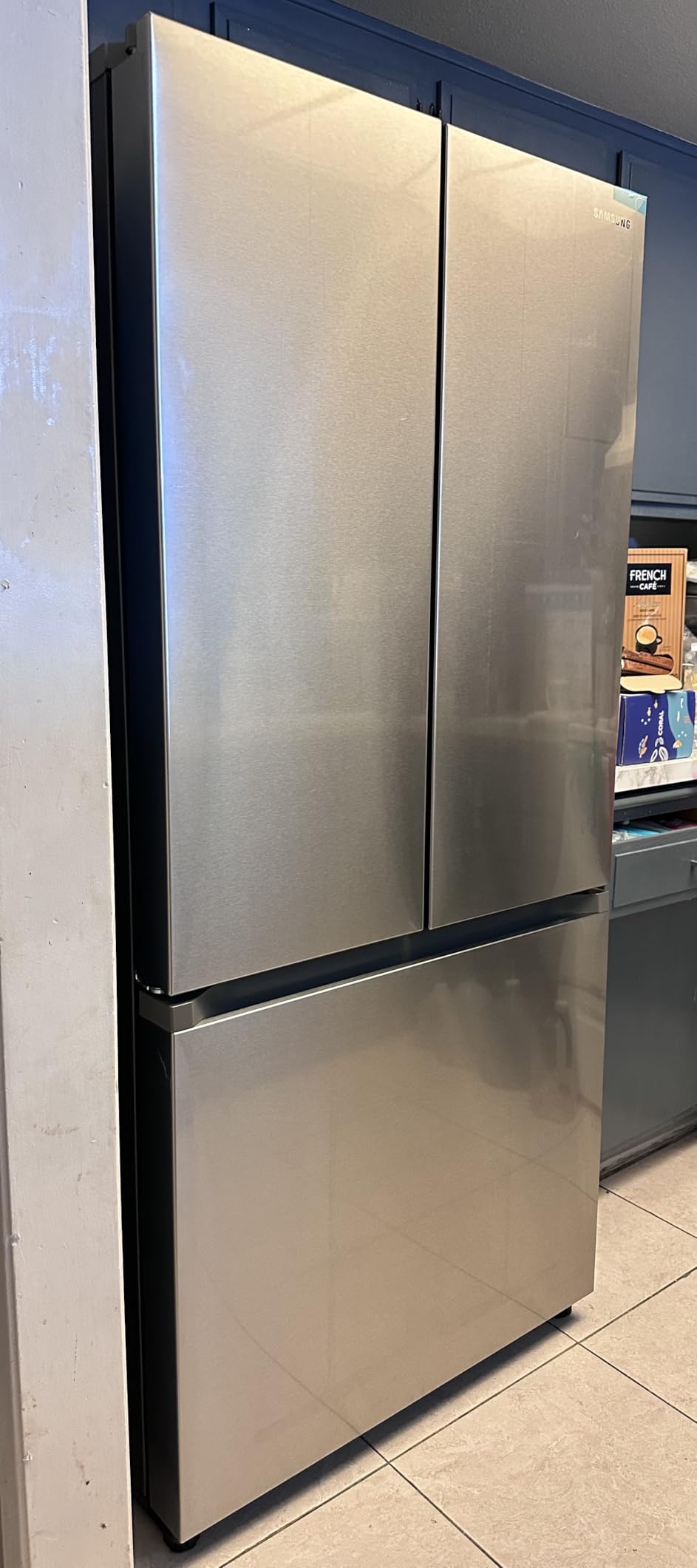 Samsung 28 Cu. Ft. 4-Door French Door Smart Refrigerator with FlexZone Drawer, Stainless Steel, RF28R7201SR/AA customer photo 2