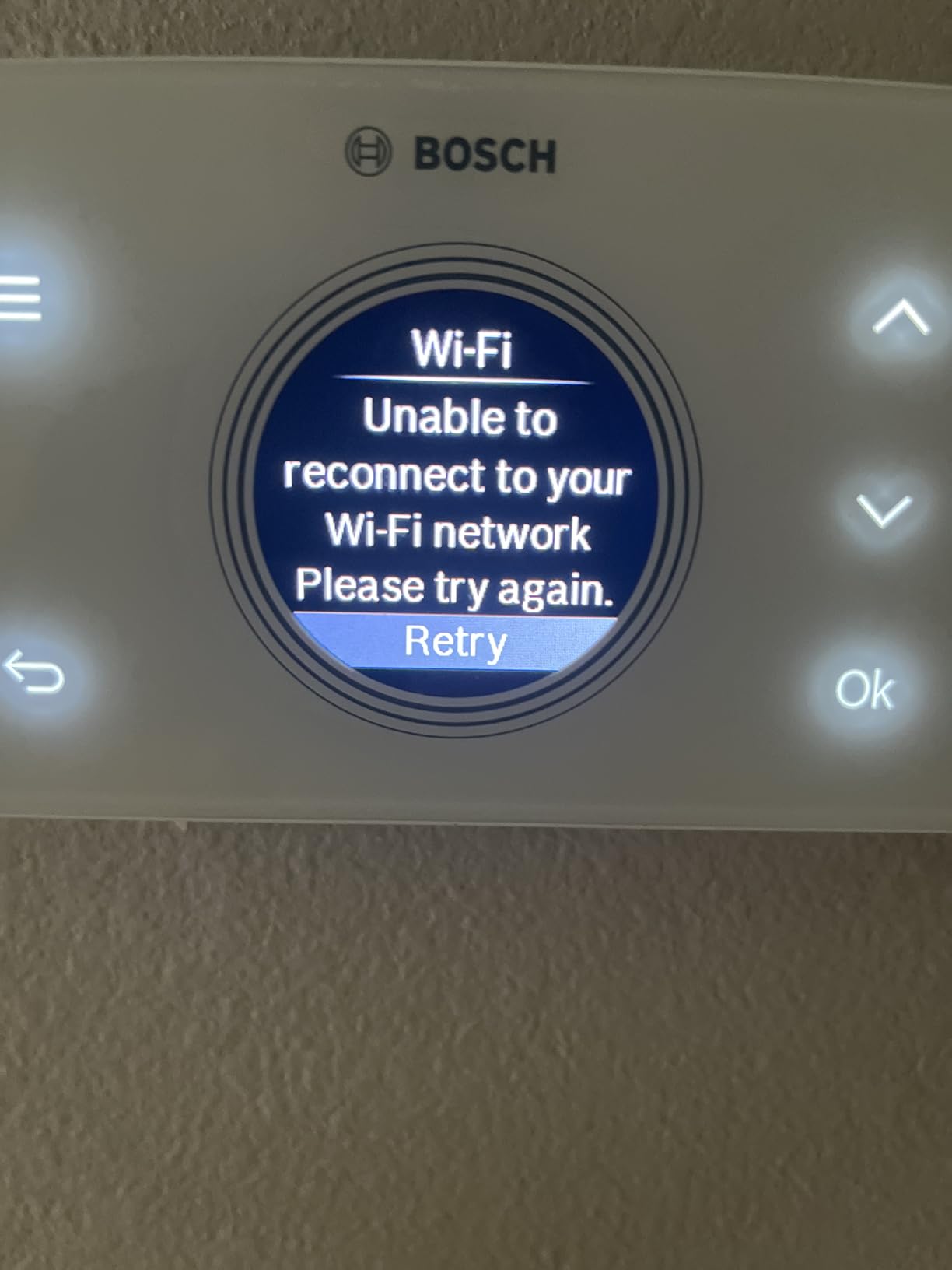 Thermotechnology Bosch Connected BCC50 Wi-Fi Thermostat - Compatible with Alexa and Google Assistant, All-in-One, Touch Screen, Safety Control, Smart Home, White customer photo 2