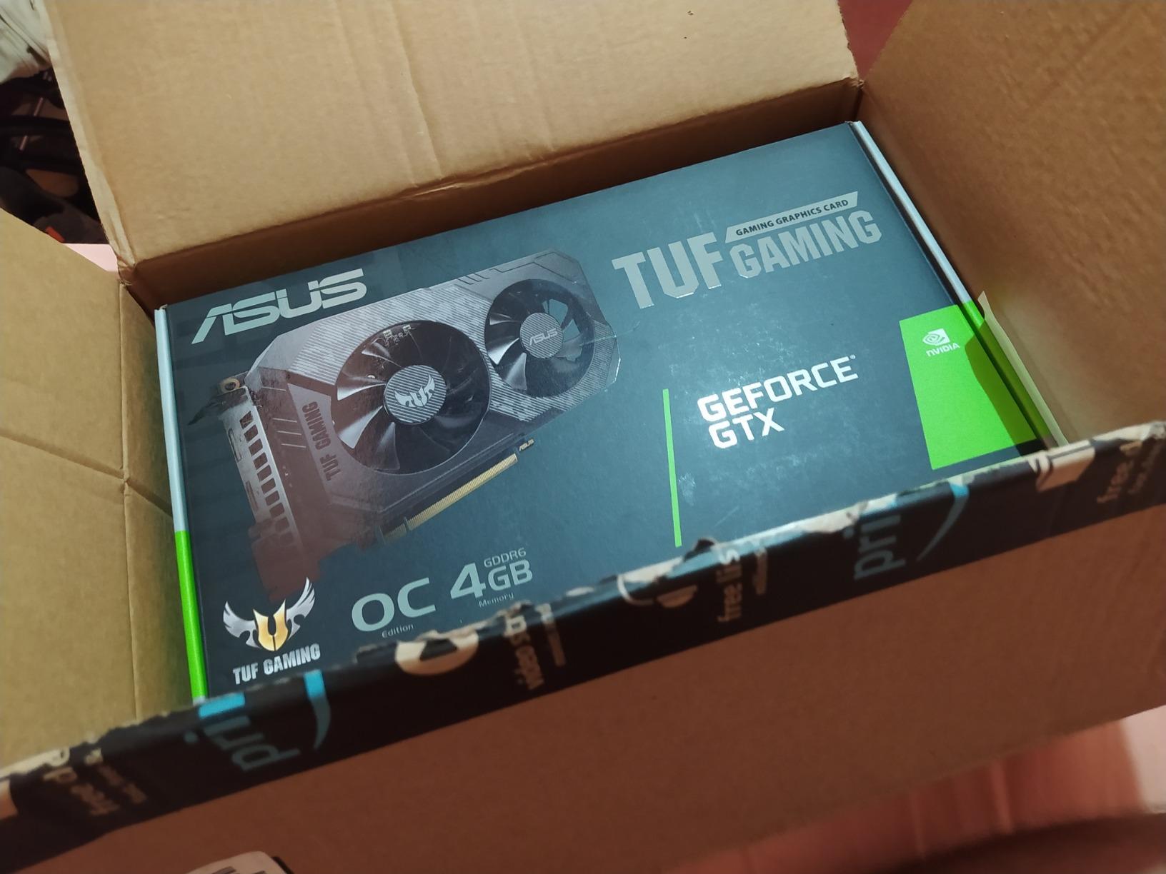 ASUS TUF Gaming GeForce GTX 1650 Super Overclocked 4GB Edition HDMI DP DVI Gaming Graphics Card, 3 Year Warranty customer photo 2