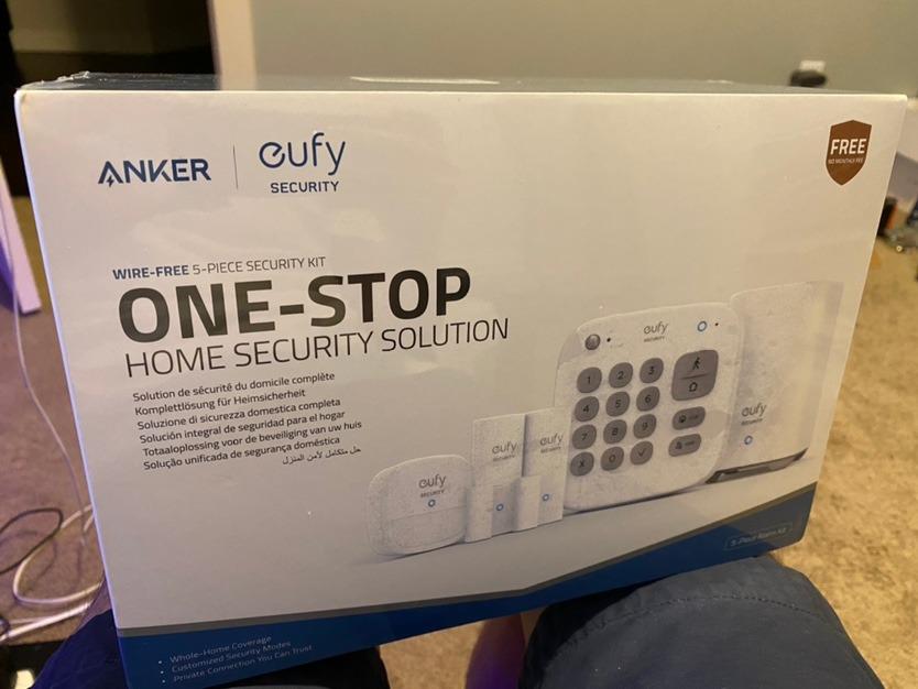 eufy Security 5-Piece Home Alarm Kit, Home Security System, Keypad, Motion Sensor, 2 Entry Sensors, Control from The App, Links with eufyCam, Optional 24/7 Protection customer photo 2