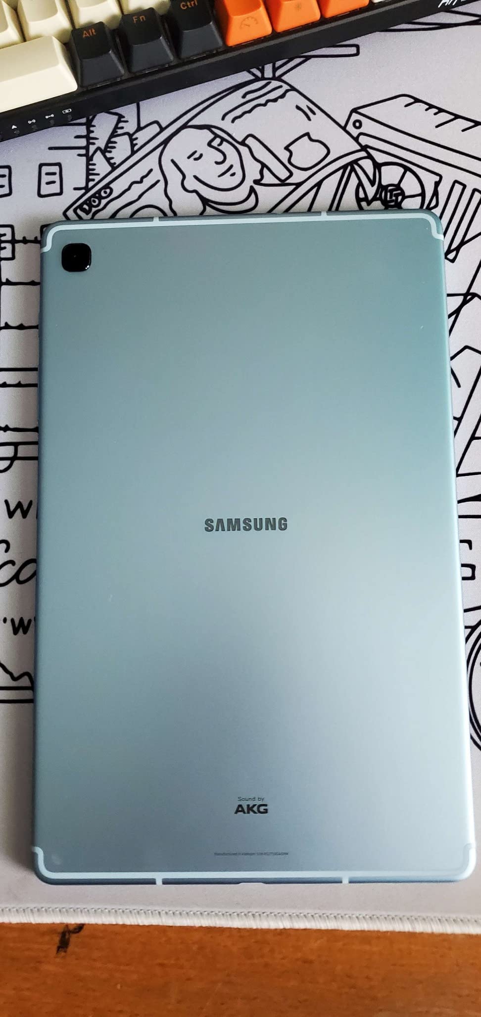 SAMSUNG Galaxy Tab S6 Lite 10.4 inch 64GB WiFi Android Tablet w/ S Pen Included, Slim Metal Design, Crystal Clear Display, Dual Speakers, Long Lasting Battery, SM-P610NZAAXAR, Oxford Gray customer photo 2