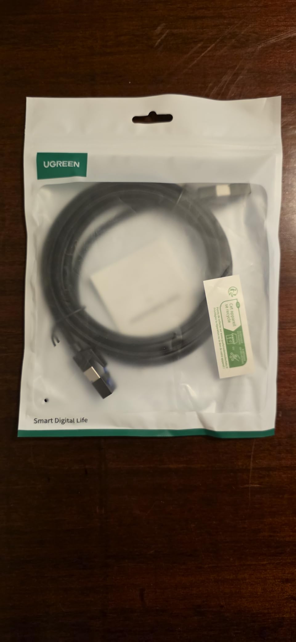 Cat 8 Ethernet Cable 6FT, High Speed Braided 40Gbps 2000Mhz Network Cord Cat8 RJ45 Shielded Indoor Heavy Duty LAN Cables Compatible with Gaming PC PS5 PS4 PS3 Xbox Modem Router 6FT customer photo 1