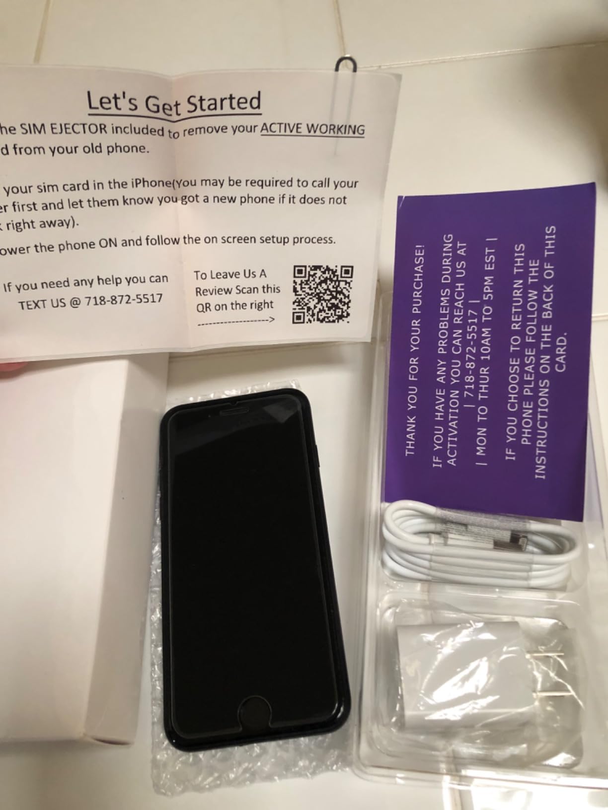 Apple iPhone SE 2nd Generation, US Version, 64GB, Black - Unlocked (Renewed) customer photo 2