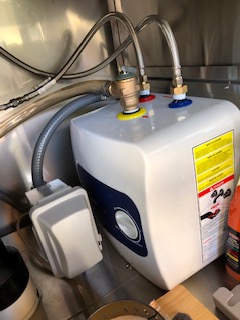 ThermoMate Electric Mini Tank Water Heater UL Listed, 2.5 Gallons Small Under Sink Water Heater for Point of Use Instant Hot Water 110V 120V, Wall or Floor Mounted, ES250 customer photo 2