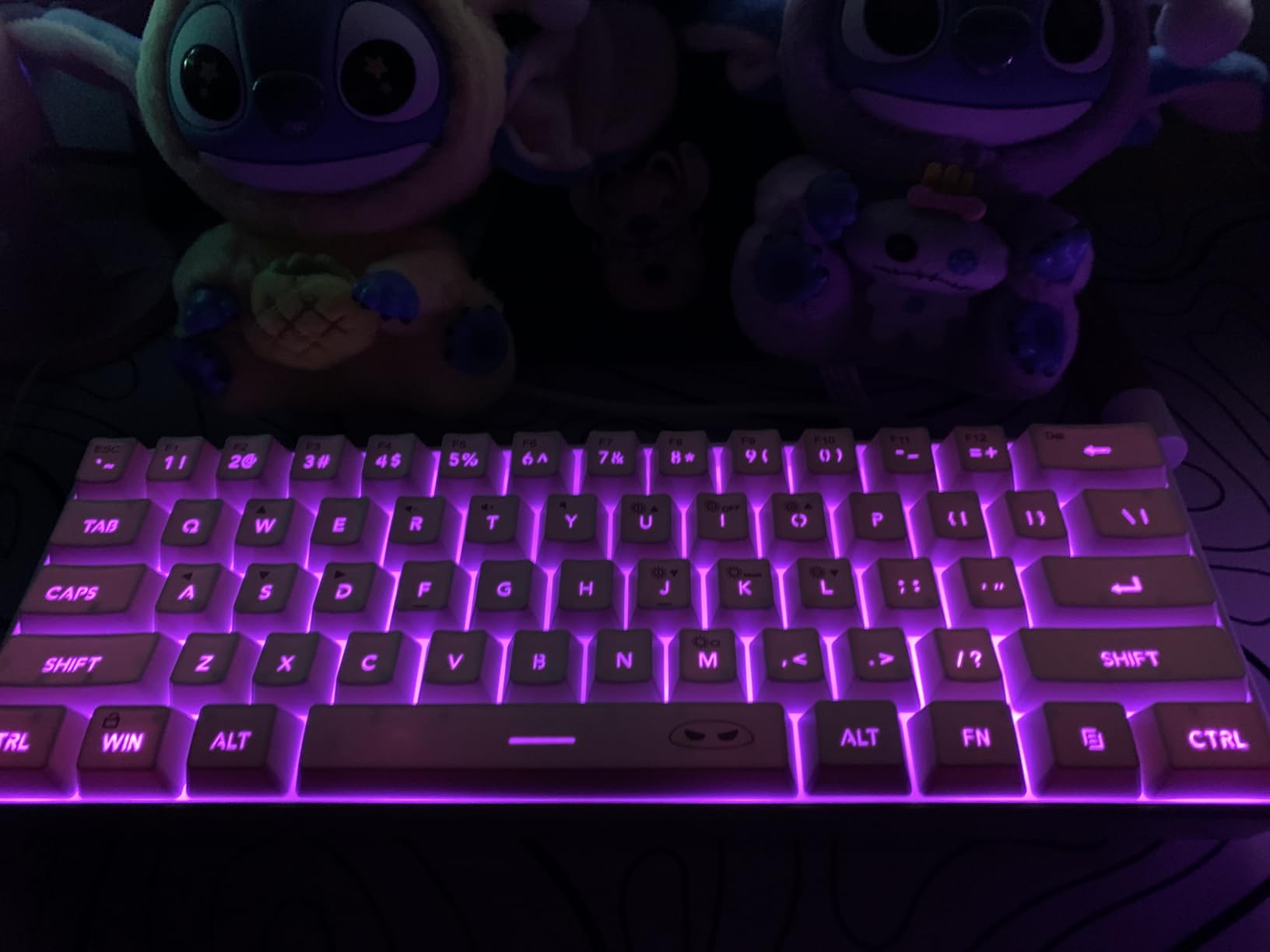 MageGee Mini 60% Gaming Keyboard, RGB Backlit 61 Key Ultra-Compact Keyboard, TS91 Ergonomic Waterproof Mechanical Feeling Office Computer Keyboards for PC, MAC, PS4, Xbox ONE Gamer (Black) customer photo 2